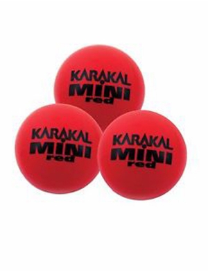 Karakal Mini Foam Tennis Balls 3pk (8yrs & Under)